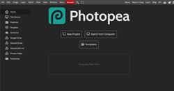 Photopea preview